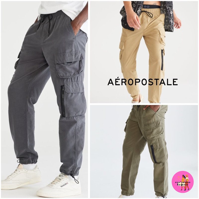 CELANA PANJANG CARGO PRIA AEROPOSTALE UTILITY CARGO PANTS AUTHENTIC