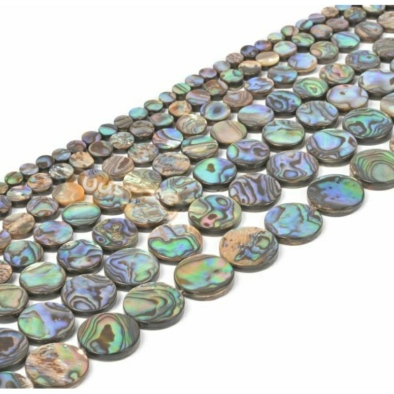 Inlay Gitar ABALONE SEA SHELL Shell White 12mm Inlay Fretboard