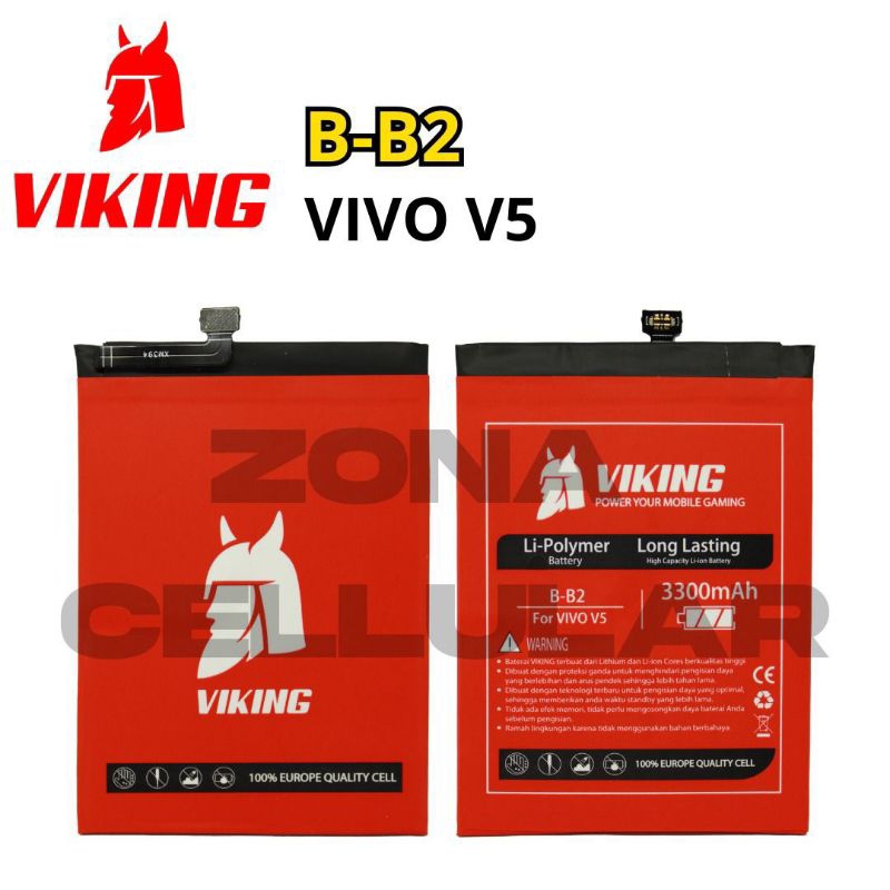 BATERAI VIVO V5 (B-B2) DOUBLE POWER VIKING