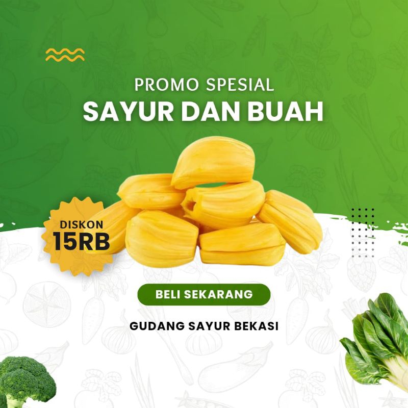 

Buah Nangka Manis 500 gr