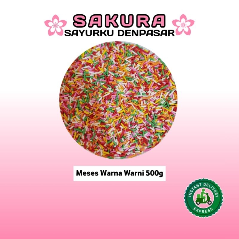 

Meses Warna Warni 500g - SAKURA