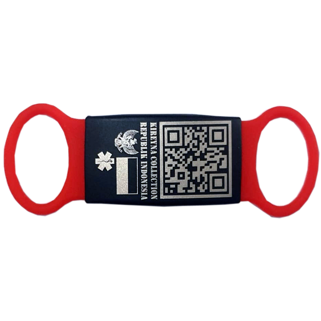 Plat hitam Data Identitas Di Jam Tangan- Jam Identitas