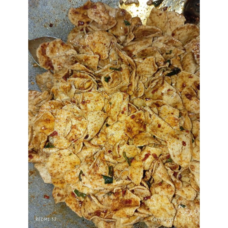 

basreng daun jeruk pedas