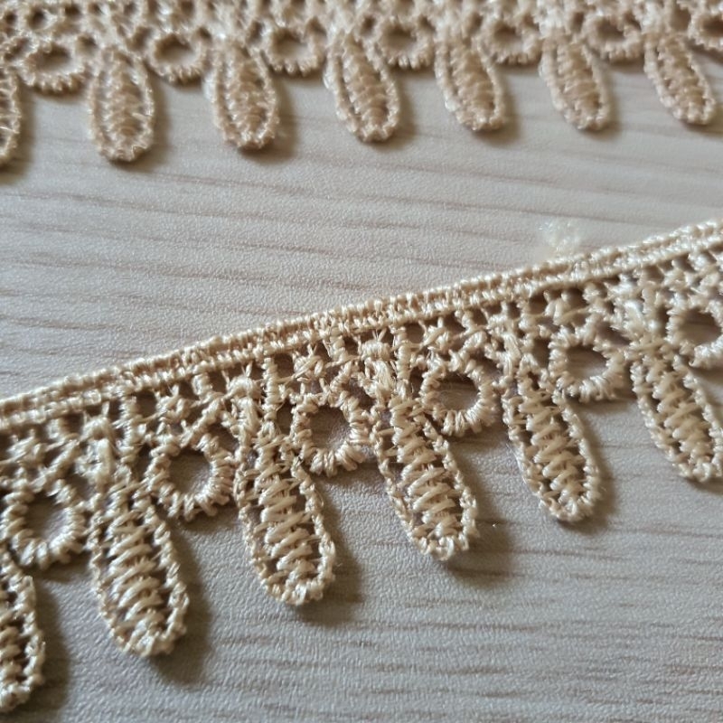 RENDA GIPER RENDA BORDIR PER METER