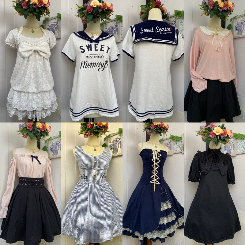 kawaii , sailor , y2k , gyaru , himekaji , grunge liz lisa ank rouge mezzo piano etc