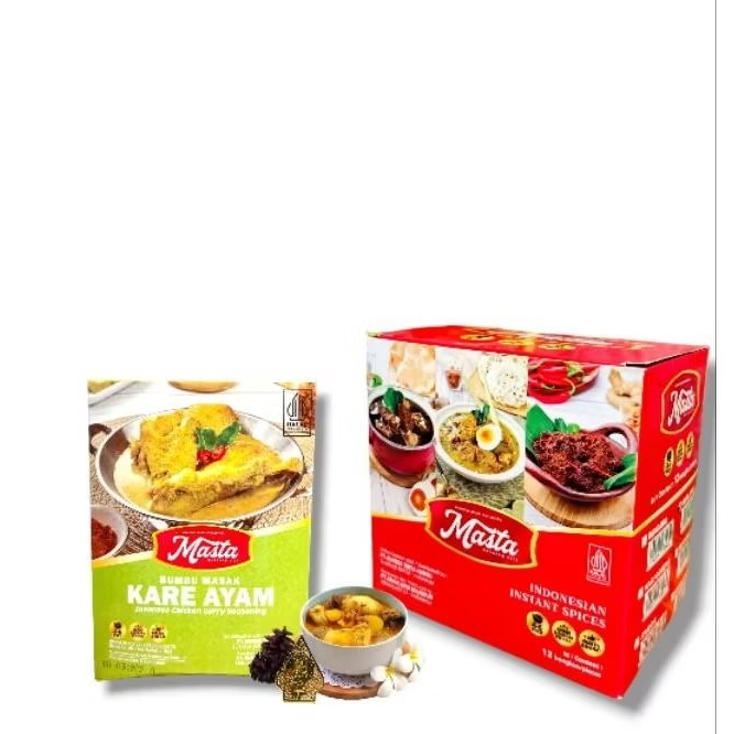 

Bumbu MASTA Masak Kare Ayam 80g, 1 Box
