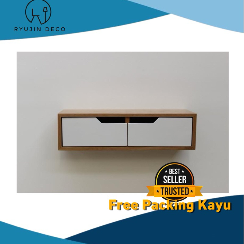 Nakas gantung meja gantung nakas minimalis