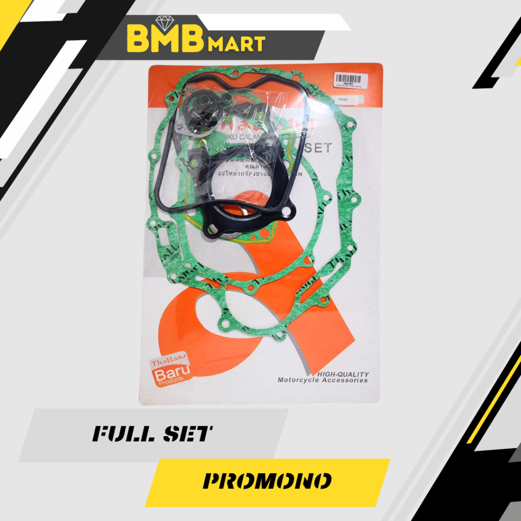 GASKET FULL SET PROMONO CRF 150L VERZA THALLAND