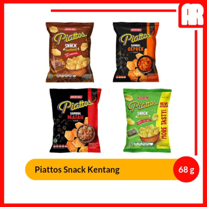 

Piattos Snack Kentang 68g - Snack Makanan Ringan | AR Ostore