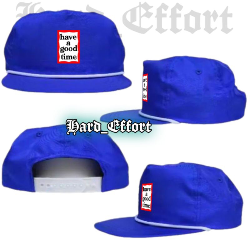 HAVE A GOOD TIME - TOPI SNAPBACK CLASSIC CASUAL | ROPE HAT CAP SNAPBACK