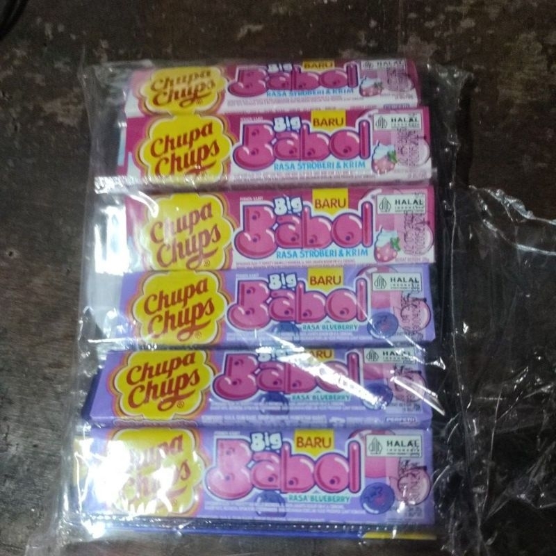 

Permen Karet Big Babol 1 pack Isi 13pcs 3 rasa