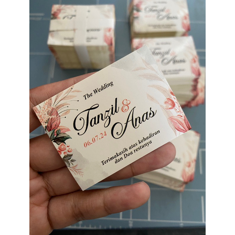 

Stiker Ucapan. wedding , hajatan, ulang tahun dll