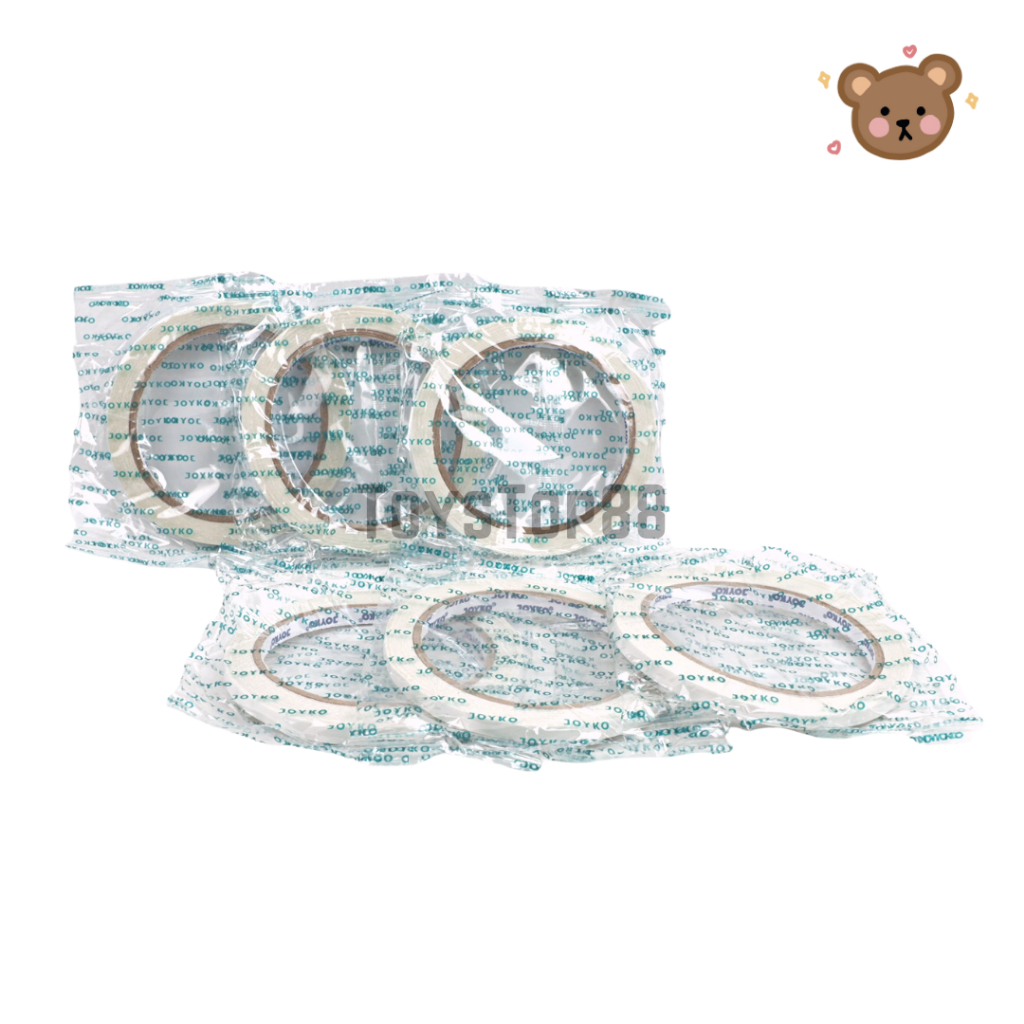 

Double Tape 1/4" Inch Joyko - Perekat 2 Sisi Kecil [6 MM x 15 YARD]