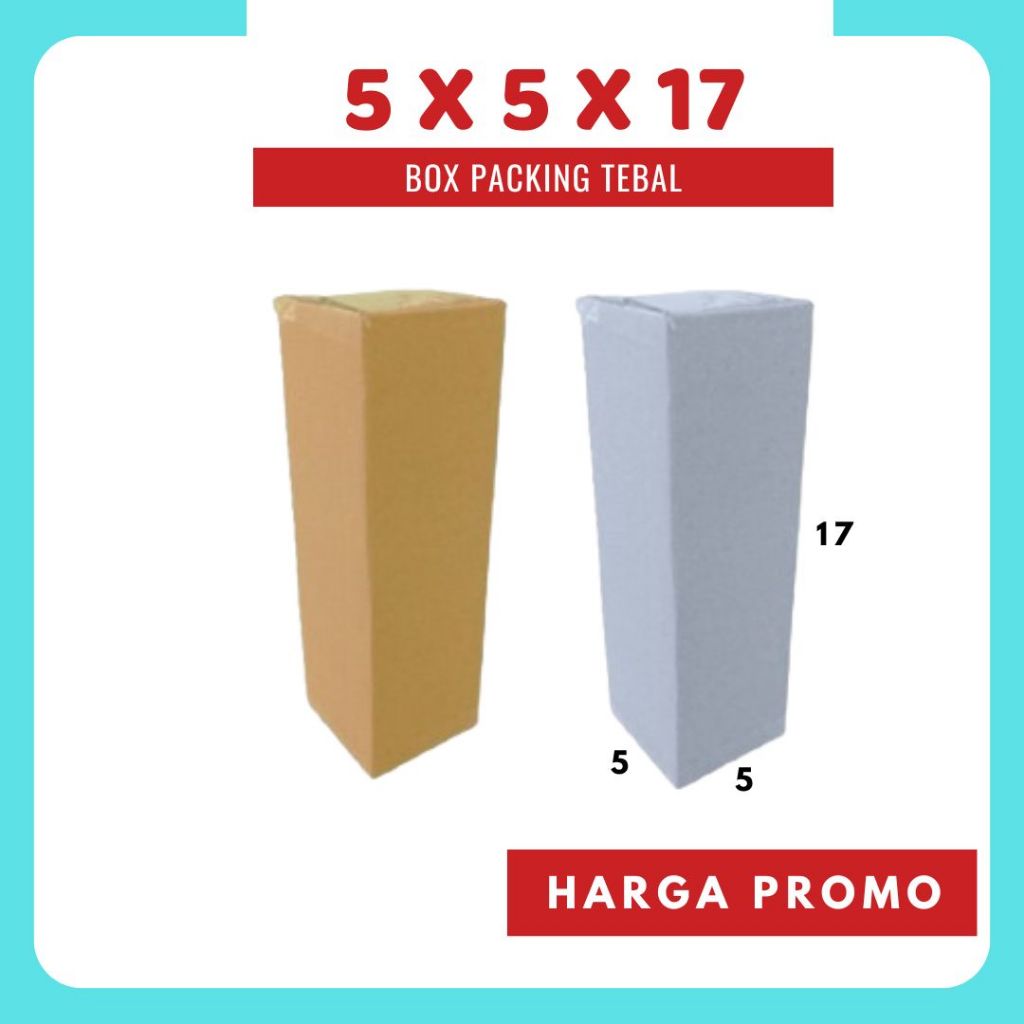 

Kardus 5x5x17 Box Packing A1 Karton Dus Jamu Kotak Olshop Kemasan Souvenir Sparepart Obat Madu Mainan