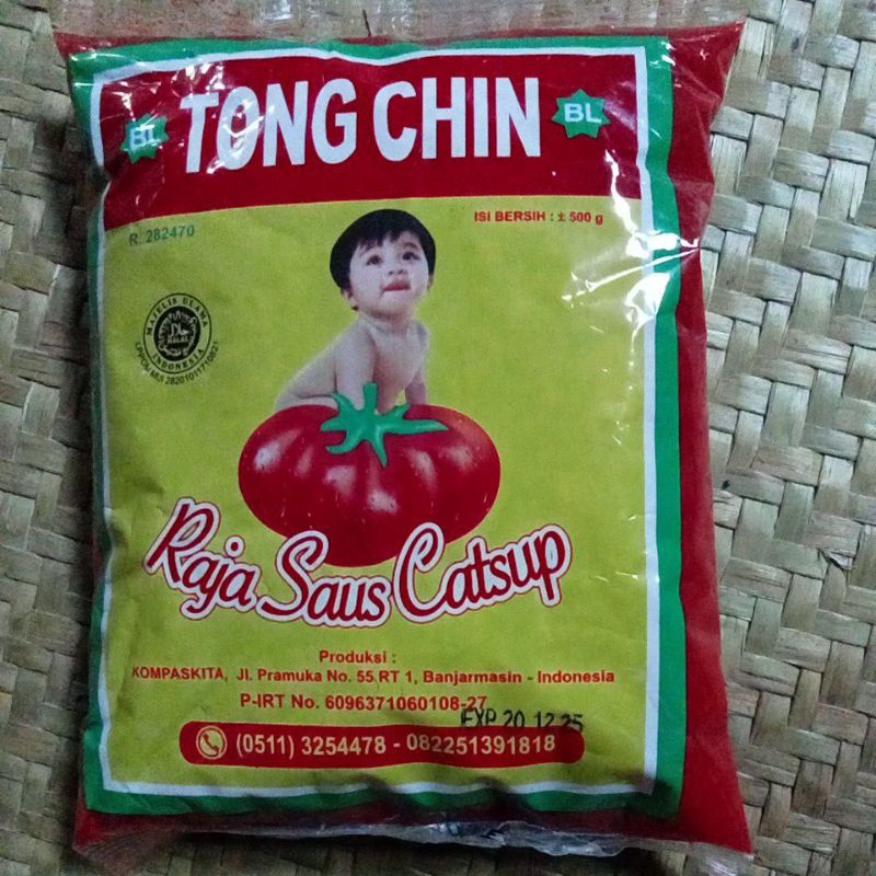 

Saus Tomat Tong Chin Kemasan 500gr