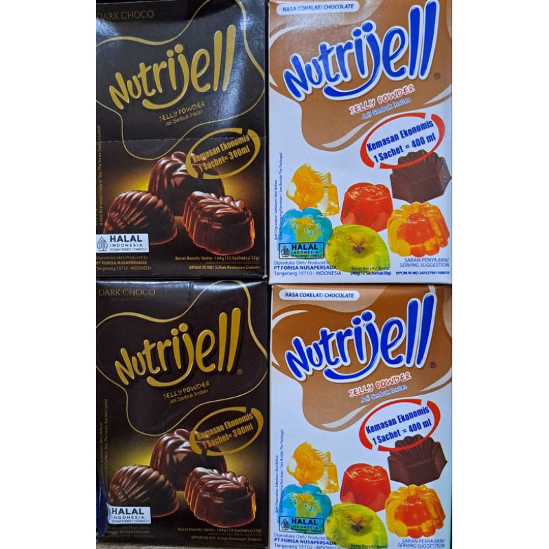 

NUTRIJEL RASA COKLAT & VARIAN BARU COKLAT DARK