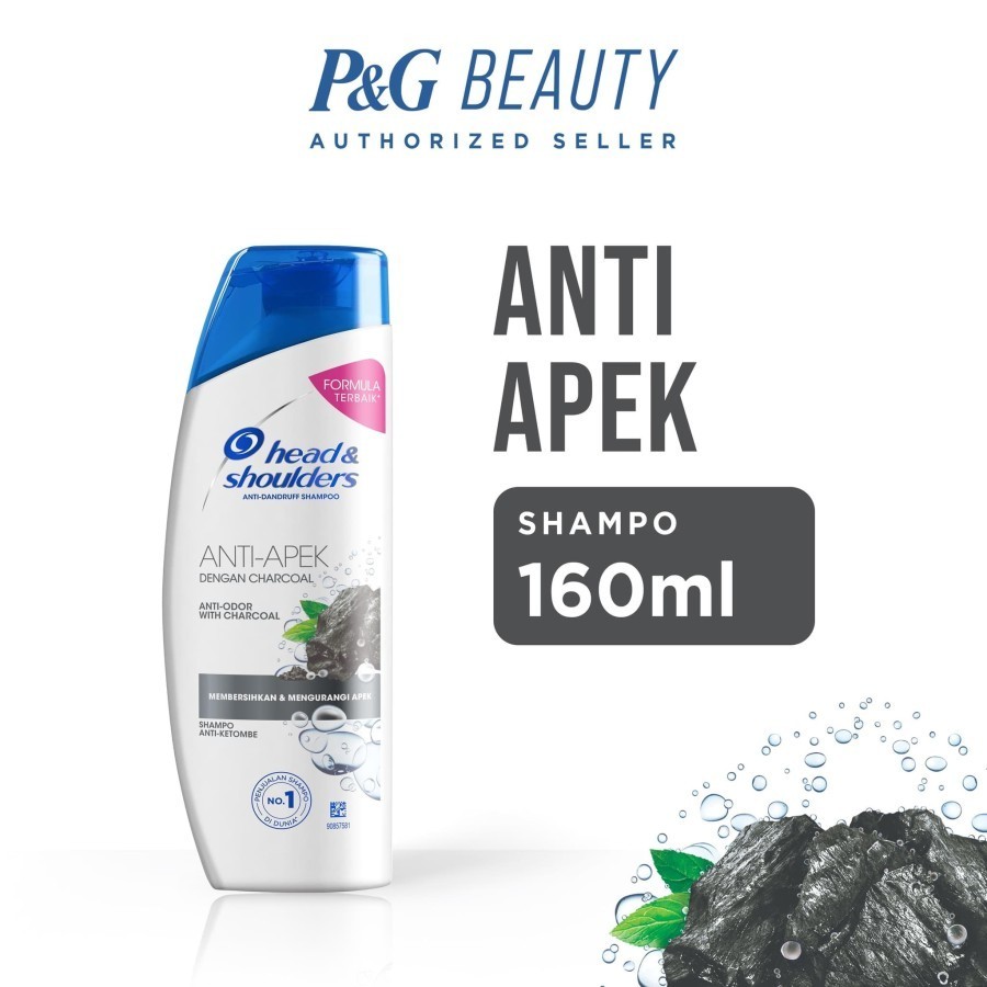 Head and Shoulder Shampoo Anti Apek With Charcoal 160ml