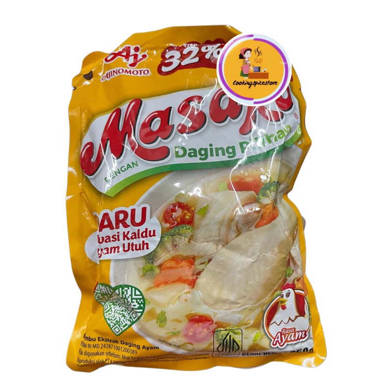 

Masako® Bumbu Kaldu Ayam Penyedap Rasa 250g