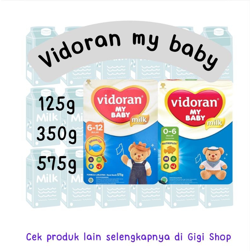 VIDORAN My Baby Susu Formula Bayi 0-6 bulan 6-12 bulan