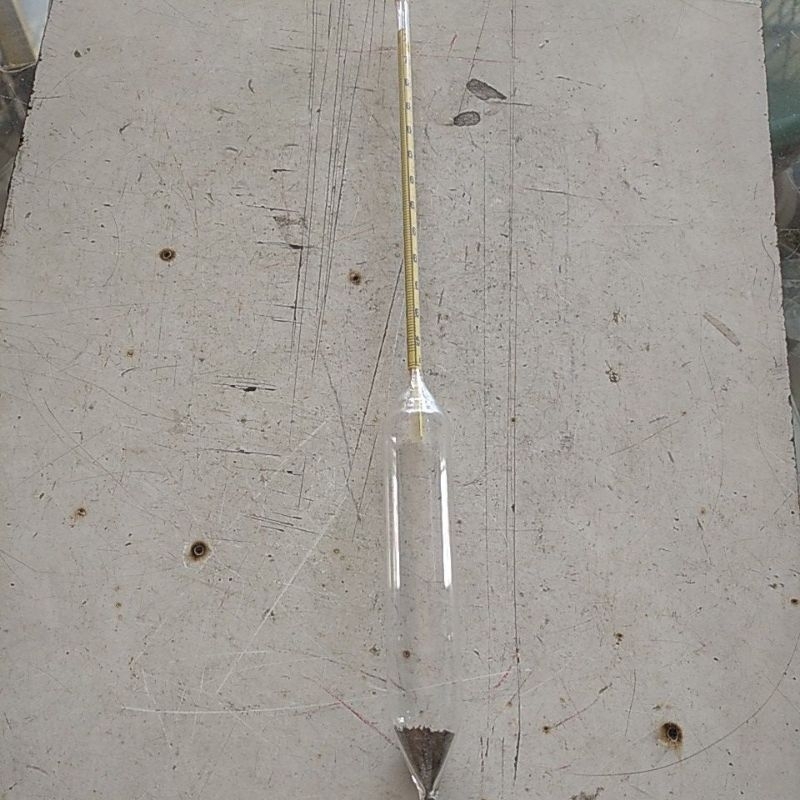 Hydrometer API scale mod 141.5 ASTM 7 H  59-71 Fisher Usa  Tp 60 F