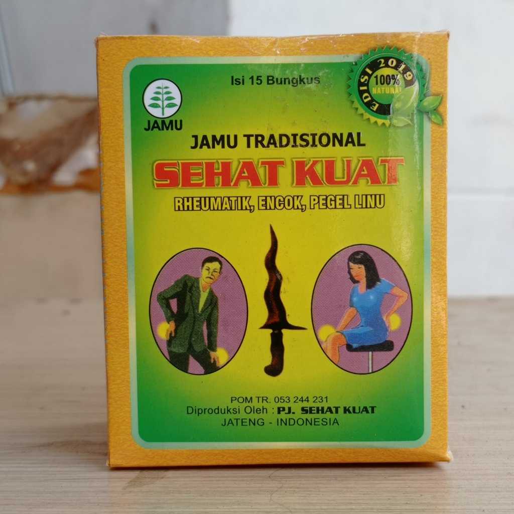 

Jamu Tradisional Sehat Kuat Rheumatik Encok Pegal Linu