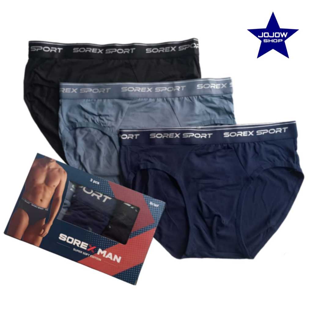 Celana dalam pria SOREX 3903 isi 3Pcs/Pack