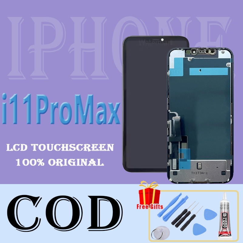 [ORIGINAL] LCD IPHONE 11 PRO MAX FULLSET TOUCHSCREEN GARANSI RESMI BISA GROSIR