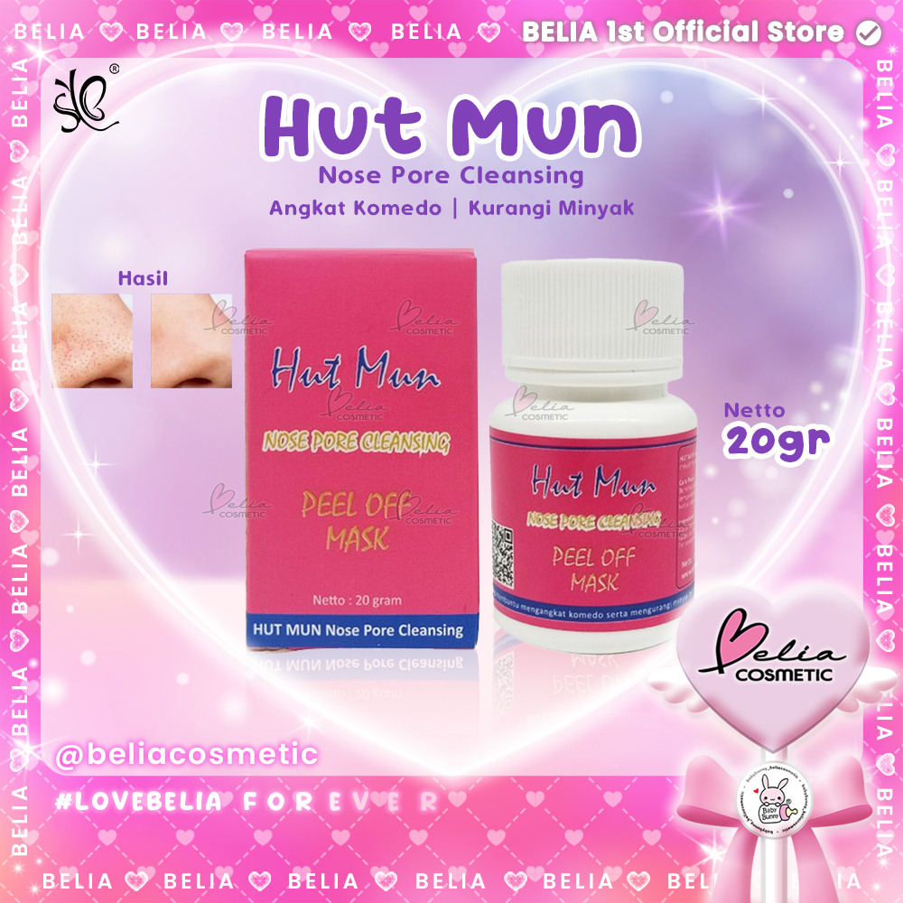 ❤ BELIA ❤ SYB Hut Mun Nose Pore Cleansing Peel Off Mask 20g | Angkat Komedo | Pembersih Komedo