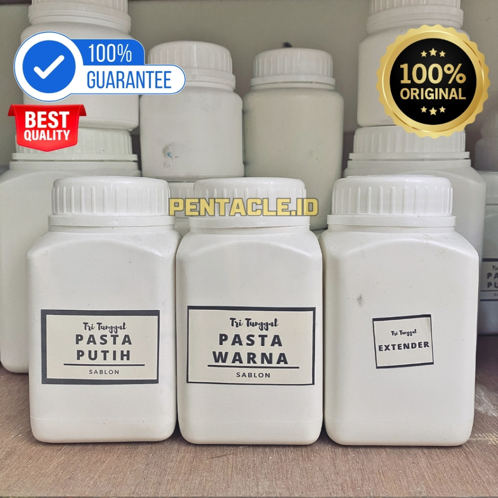 

Pasta Putih 500gr 500 Gram White NF Extender Kain Kaos Warna Warni Color Colour Colorful Cat Paint Painting Prakarya Kerajinan Craft Crafting Art Seni Kesenian Kertakes Perlengkapan Cair DIY Karet Draw Drawing Murah Pentacle Malang