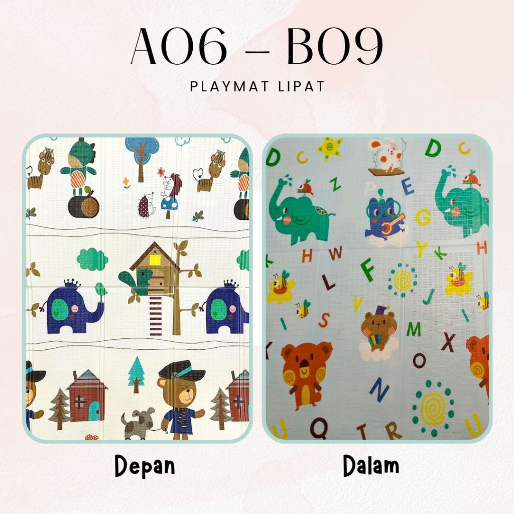 Playmat/KarpetLipat/KarpetKarakter/KarpetBayi