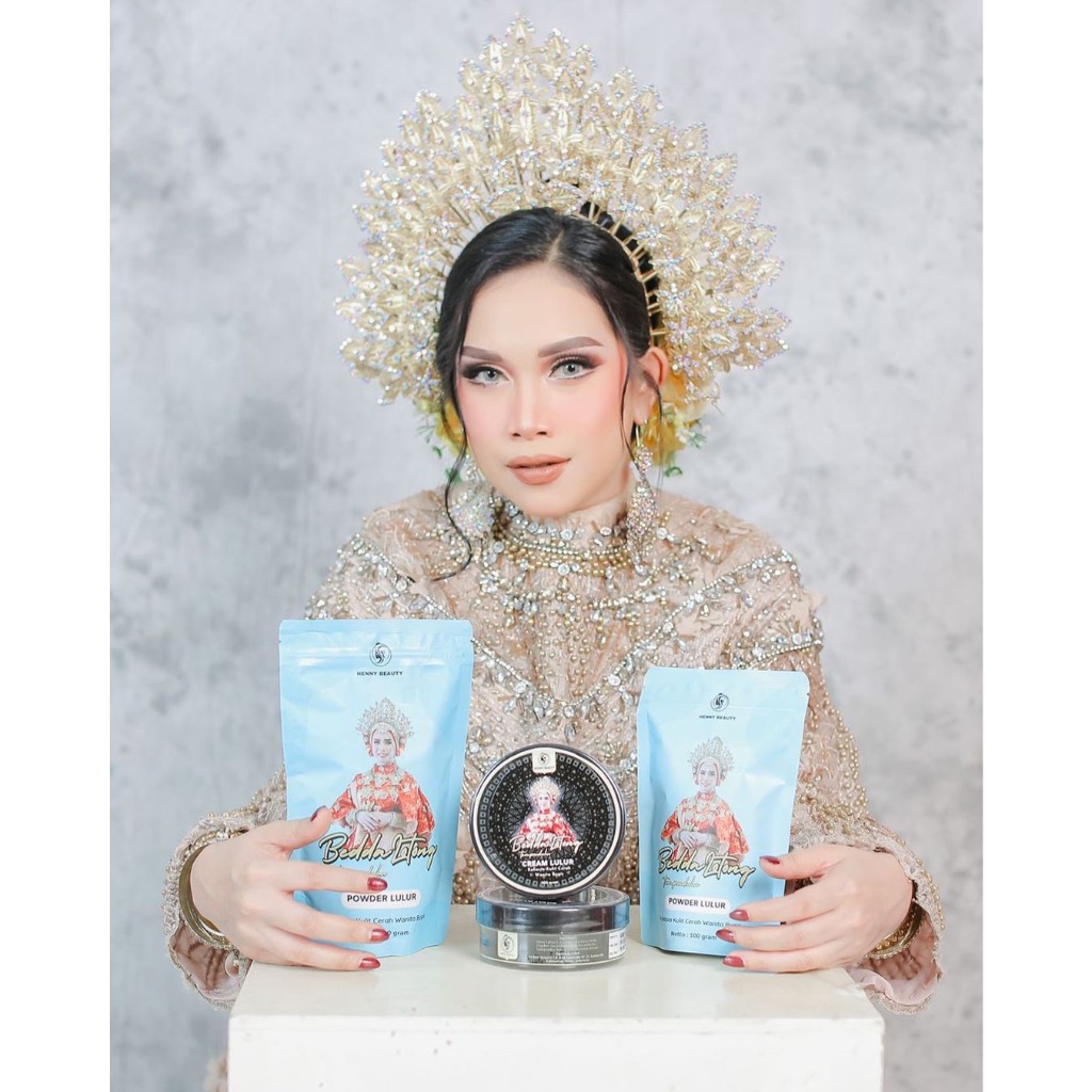 BEDDA LOTONG BUBUK HENNY BEAUTY/LULUR BEDDA LOTONG/ BEDDA LOTONG VIRAL BPOM