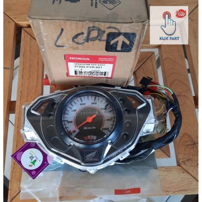 37200-kvr-601 spidometer speedometer assy motor honda revo lama 100cc revo lancip