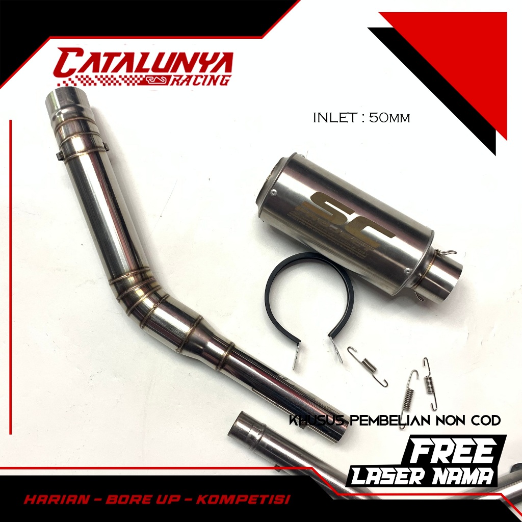 KNALPOT RACING SC PROJECT TITAN R15 V3