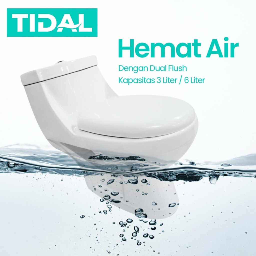 Closet Duduk One Piece Tidal Td080 Terlaris