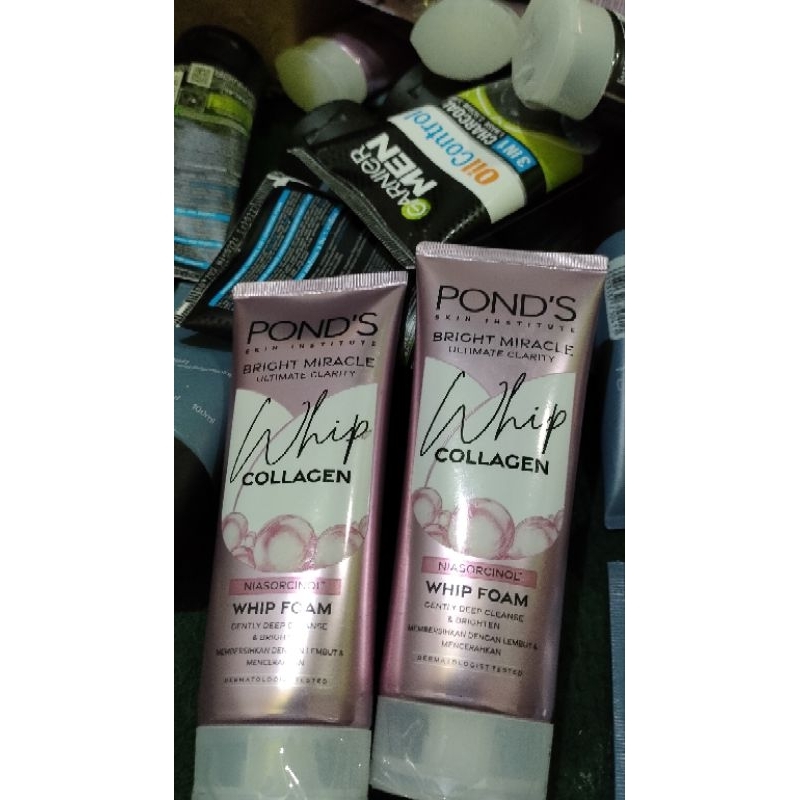 Ponds whip pink 100 ml sabun wajah