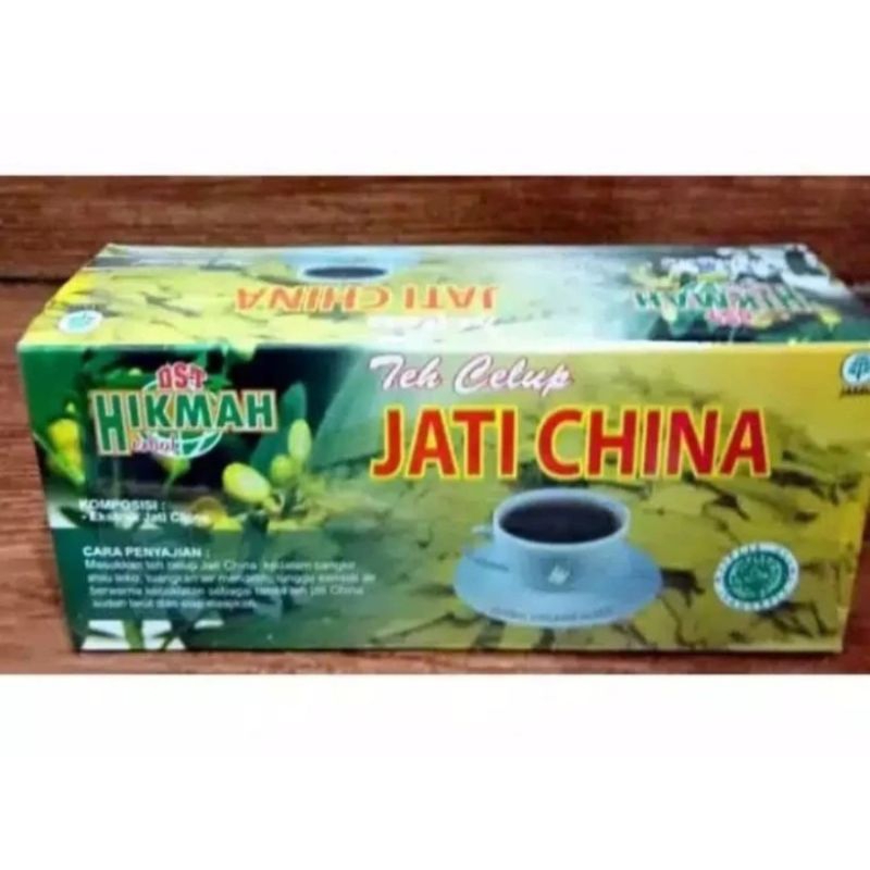 

teh jati cina hikmah celup isi 20 kantong