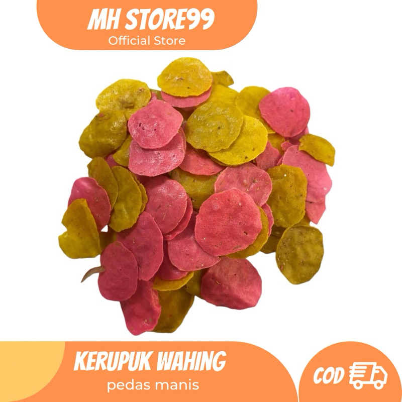 

[500gr] KERUPUK WAHING PEDAS MANIS