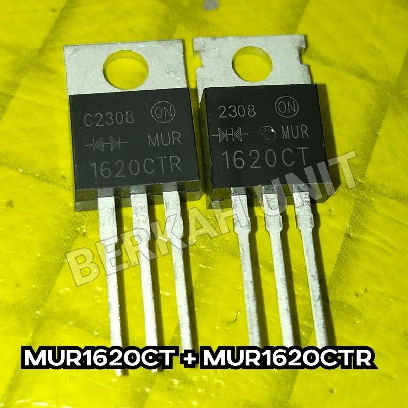 1 SET MUR1620CT MUR1620CTR