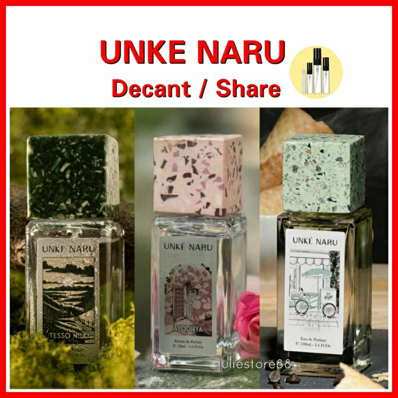 (Decant / Share) UNKE NARU Parfum by Nicholas Saputra Ayodhya Tesso Nilo Kala Jingga Jenggala For Yo