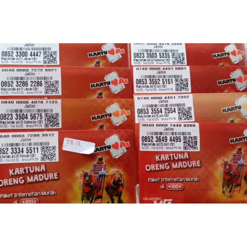 Kartu As Madura asli Combo sakti Cantik, murah