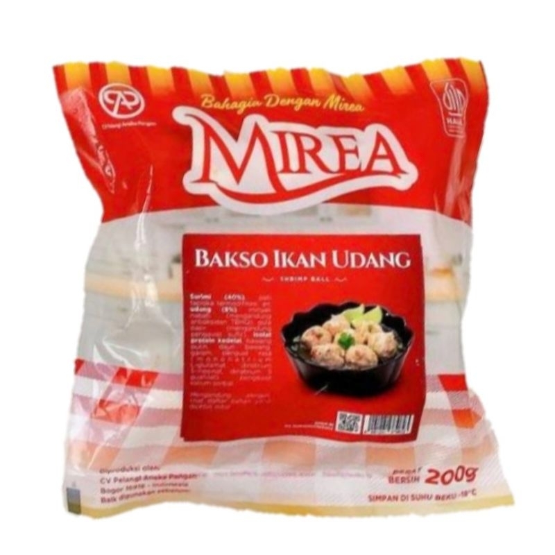 

MIREA Bakso Ikan Udang 200 gr