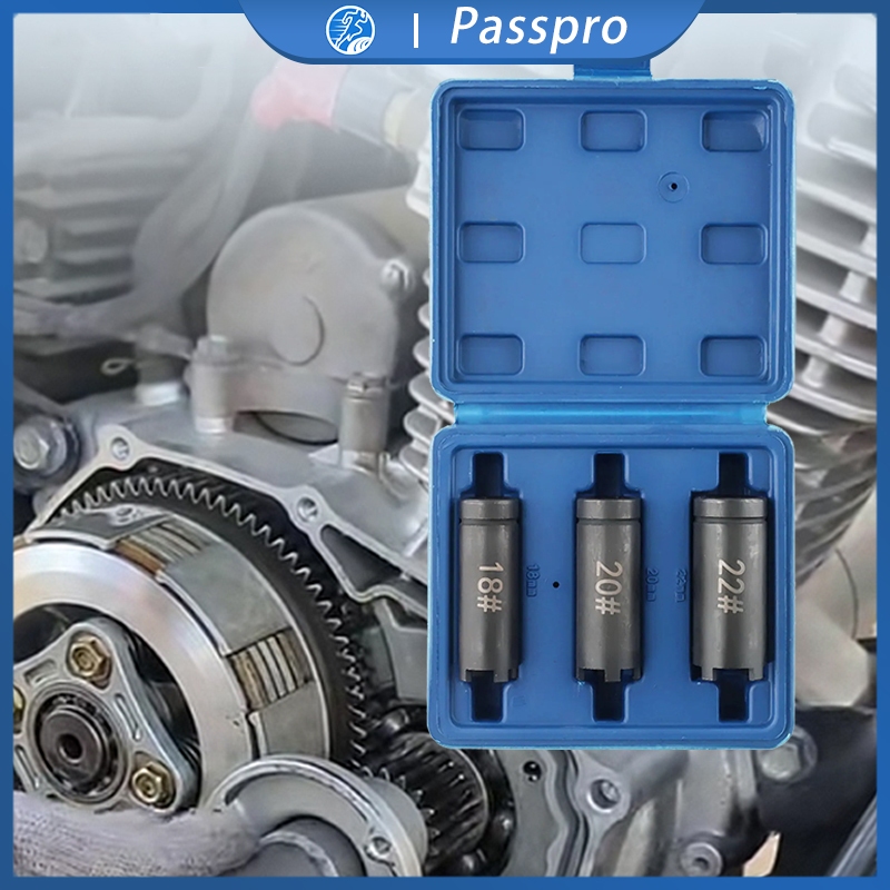 Motorcycle Clutch Tool Motorcycle Lock Spanner Nut Socket Wrench Remove For Gy6 Clutch Nut 18mm 20mm