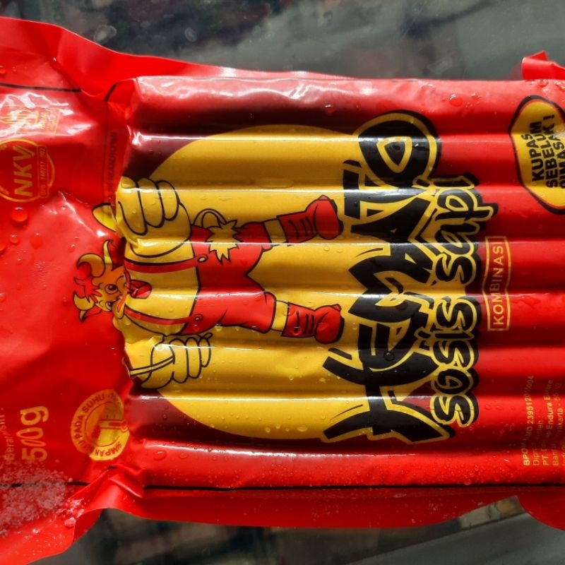 

Hemato Sosis Sapi 500 GR