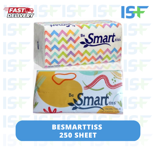 ISF Besmarttiss Tissue 250 sheets / Be Smart Tiss Facial Tissue