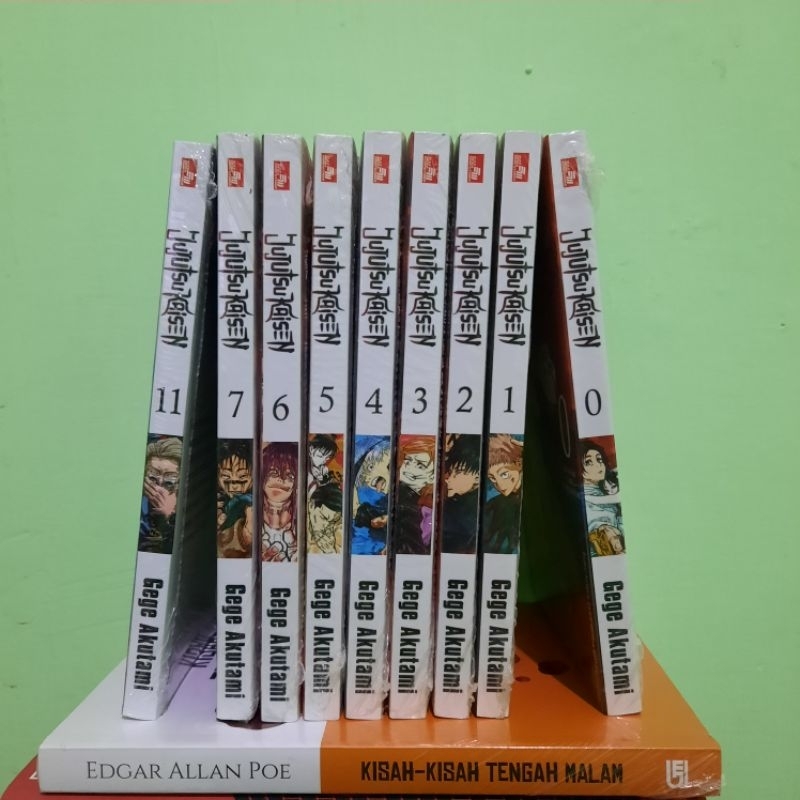 Komik Manga BUNDLE Jujutsu Kaisen vol 0-11 Bahasa Indonesia