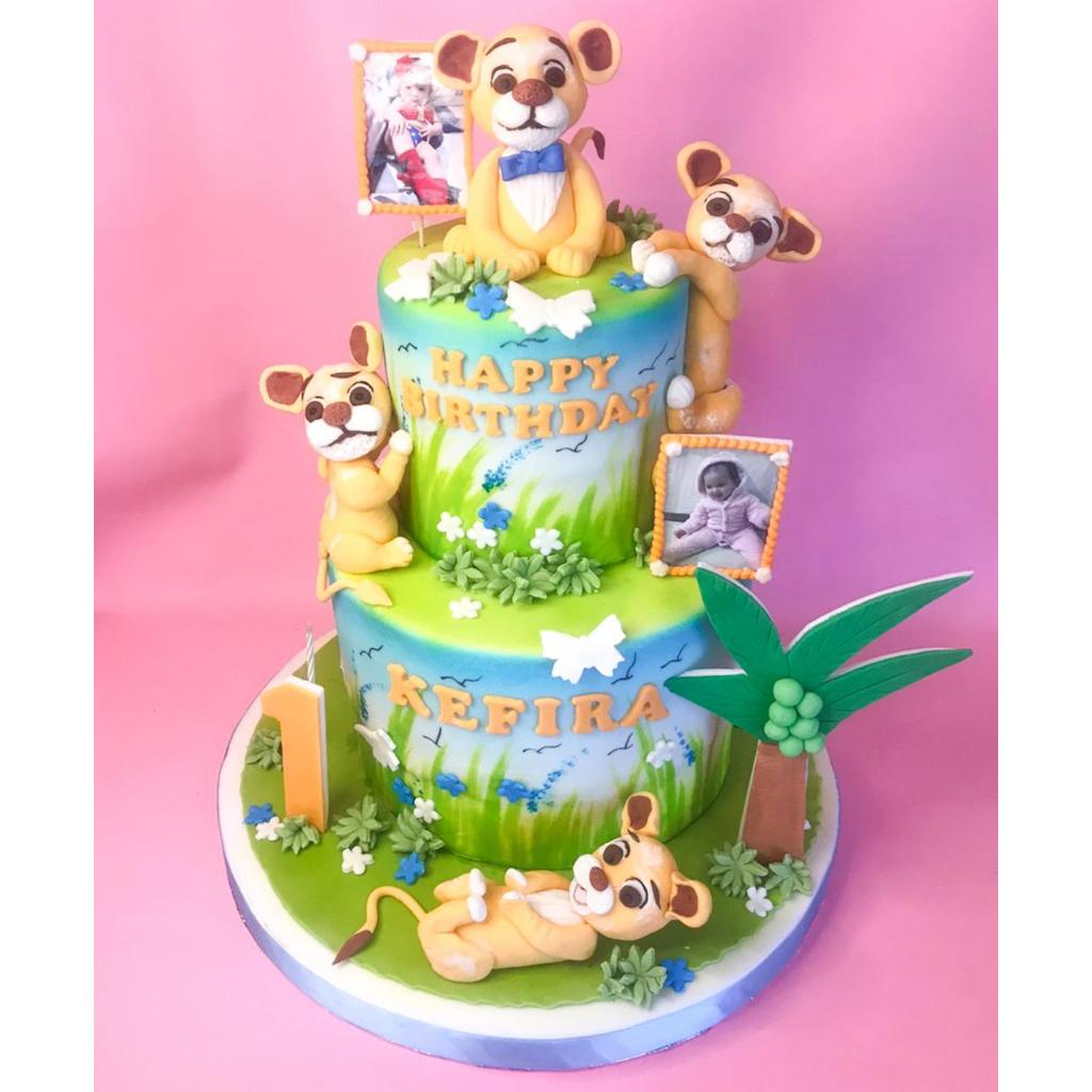 

Kue Ulang Tahun/Birthday Cake/Kue Ultah Tema Binatang Singa/Lion Cake/Kue Birthday Jakarta