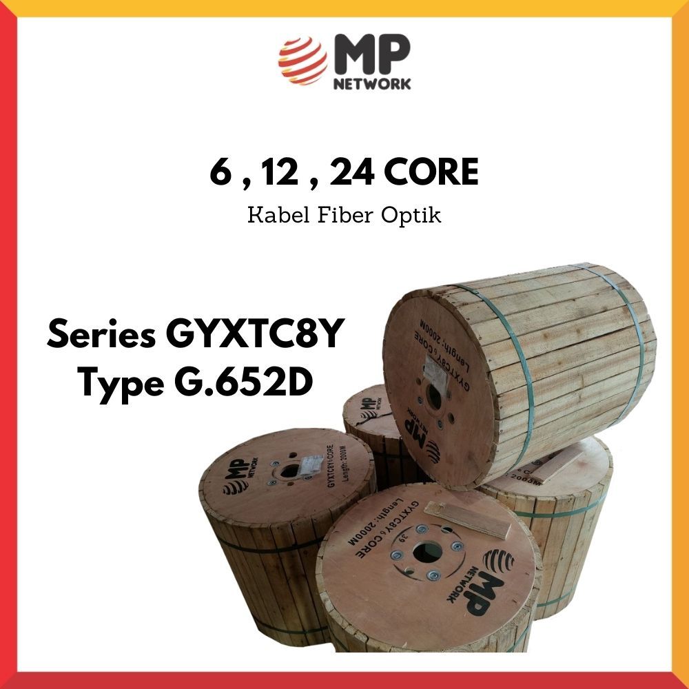 Kabel Fiber Optic 6/12/24 Core fig 8 – MP Network