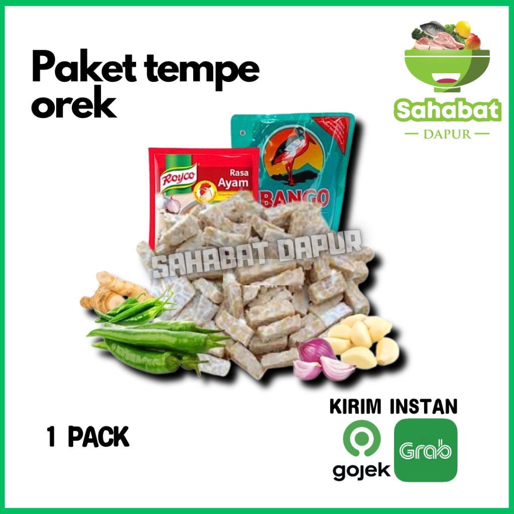 

Paket Orek Tempe / Paket Sayur / Sayuran Segar - Sahabatdapur