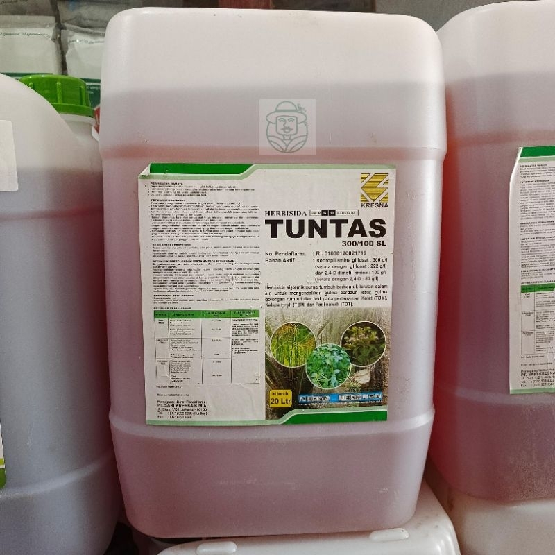 Tuntas 300/100 SL Herbisida Sistemik Atasi Gulma (20 Liter)