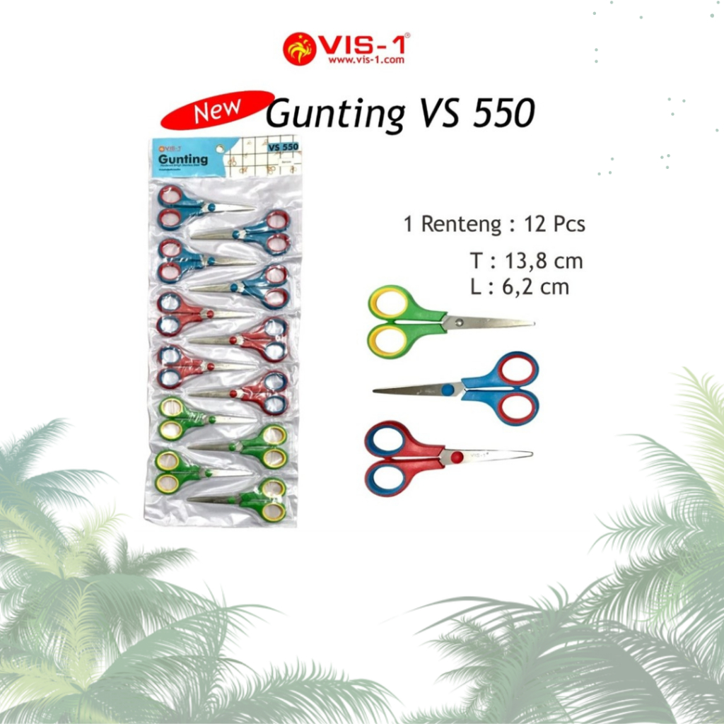 

Scissor / Gunting VIS-1 V 550 (PCS)